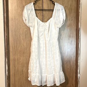White Mini Dress M